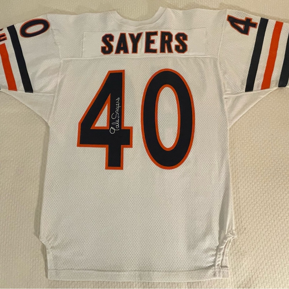 Signed Gale Sayers Authentic Throwback Bears Jers… - image 2